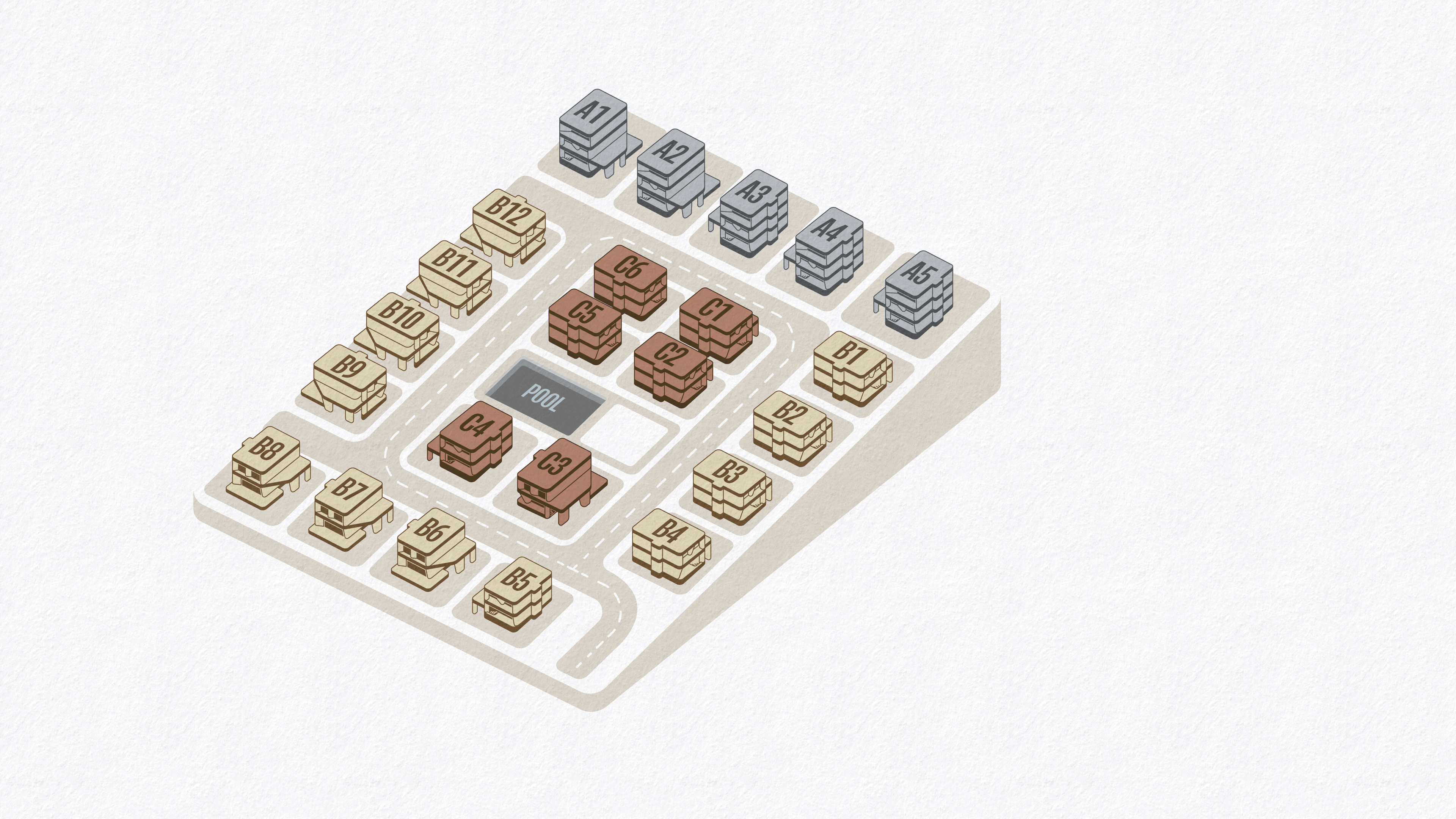 ED Villas aerial view